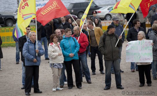 Митинг против беспредела в Петрозаводске